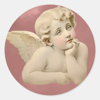 Pegatinas de Angel Round