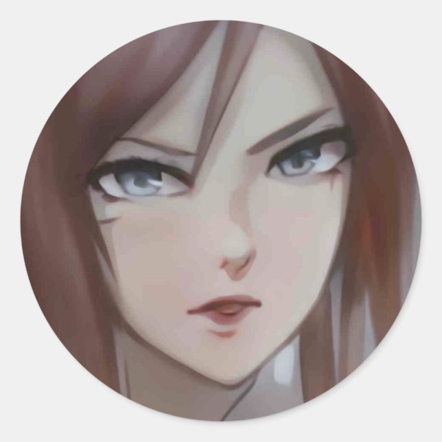 Pegatinas de Anime Waifu (Anverso)