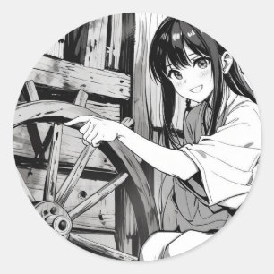Pegatinas de Anime Wheel