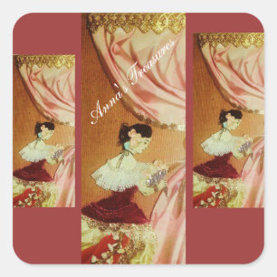 Pegatinas de Anna's Treasures Square