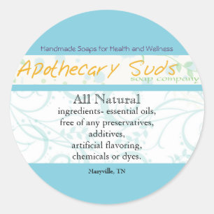 Pegatinas de Apothecary Suds II