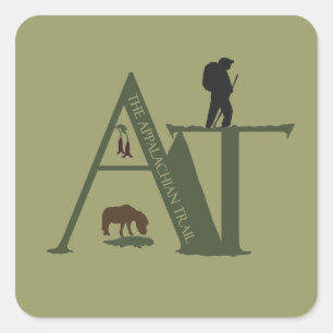 Pegatinas de Applalachian Trail