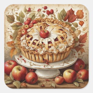 Pegatinas de Apple Pie de otoño