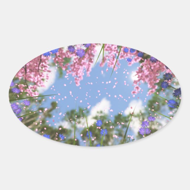 Pegatinas de April Showers (Anverso)
