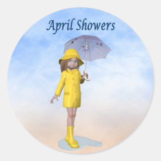 Pegatinas de April Showers