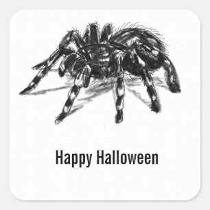 Pegatinas de araña de Halloween 