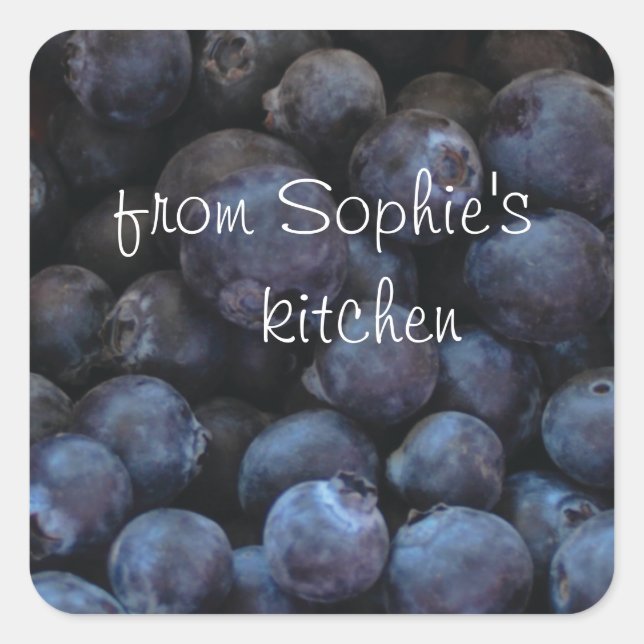 pegatinas de arándanos (Anverso)