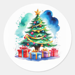 Pegatinas de árbol de Navidad