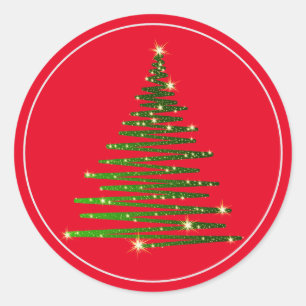 Pegatinas de árbol de Navidad