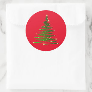 Pegatinas de árbol de Navidad