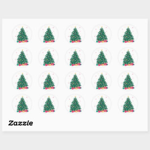 Pegatinas de árbol de Navidad