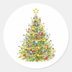 Pegatinas de árbol de Navidad