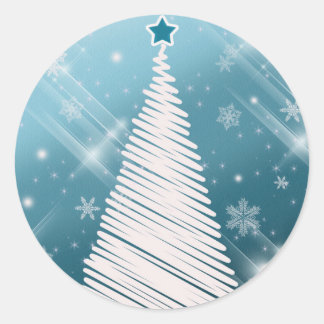 Pegatinas de árbol de Navidad de Scrapbook - Perso
