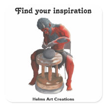 Pegatinas de arte de artesanía de Ogre