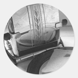 Pegatinas de arte de la cocina de tostadora de per