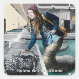 Pegatinas de arte de la Fantasía Mundial de Viajes