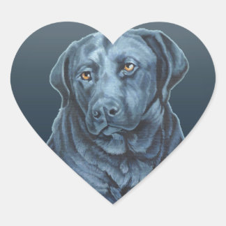 Pegatinas de arte de perro azul de Black Lab Pegat
