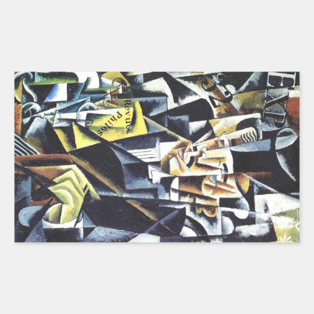 Pegatinas de arte de Popova (Anverso)