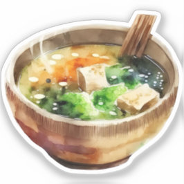 Pegatinas de Arte de Sopa Coreana Pequeña