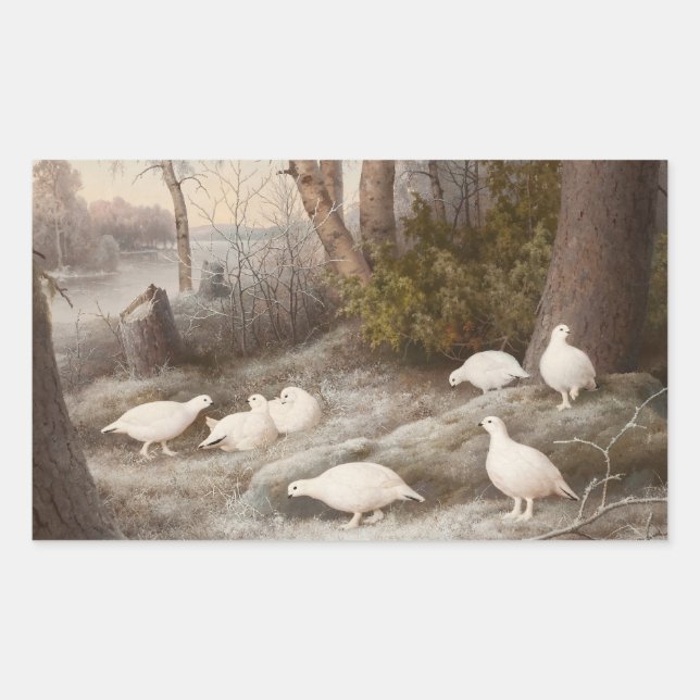 Pegatinas de arte de Von Wright (Anverso)