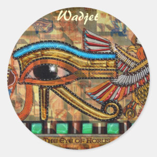 Pegatinas de arte egipcios OJOS DE HORUS Wadjet