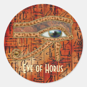 Pegatinas de arte egipcios OJOS DE HORUS Wadjet