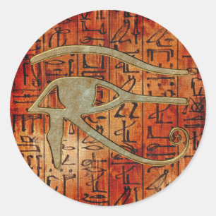 Pegatinas de arte egipcios OJOS DE HORUS Wadjet