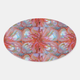 Pegatinas DE ARTE FLORAL DEL ARTISTA PAULA REILLY.