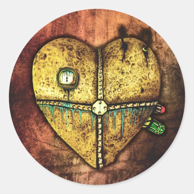 Pegatinas de arte gótico menos rotos (Anverso)