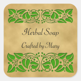 Pegatinas de artesanías Personalizados de Green Le