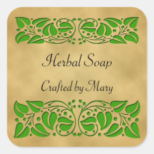 Pegatinas de artesanías Personalizados de Green Le