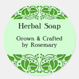 Pegatinas de artesanías Personalizados de Green Le