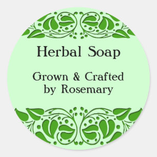 Pegatinas de artesanías Personalizados de Green Le