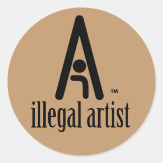 Pegatinas de artistas ilegales