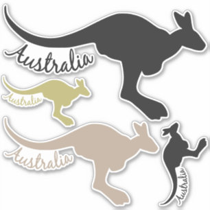 Pegatinas de Australia Kangaroos