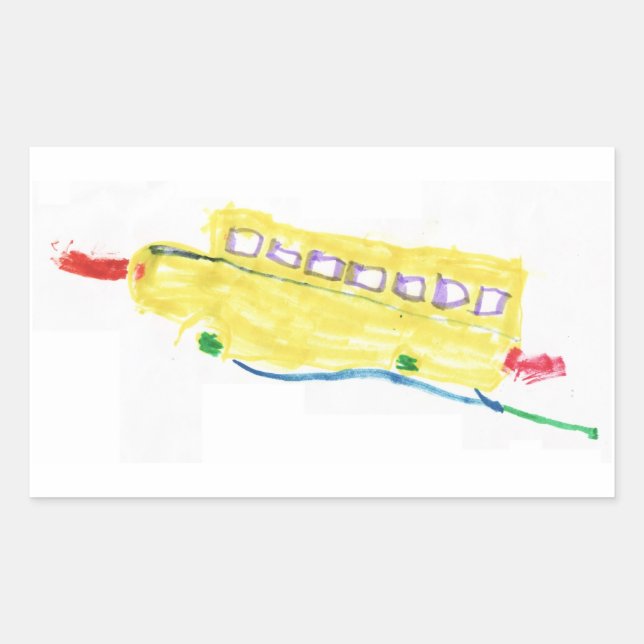 Pegatinas de autobuses escolares (Anverso)