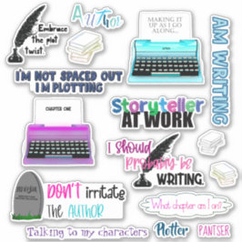 Pegatinas de autor 8x8