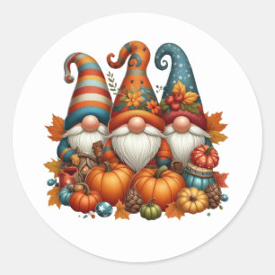 Pegatinas de Autumn Gnomes