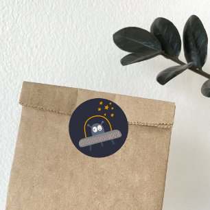 Pegatinas de Aventura Espacial de Martia Divertida