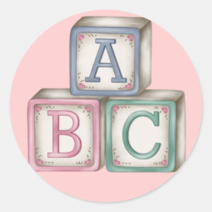 Pegatinas de Baby Blocks