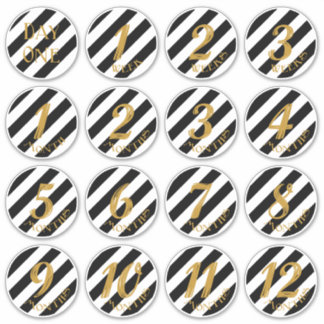 Pegatinas de Baby Milestone