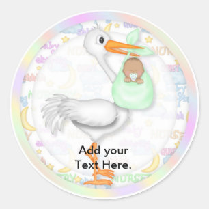 Pegatinas de Baby Shower Cupcake Toppers