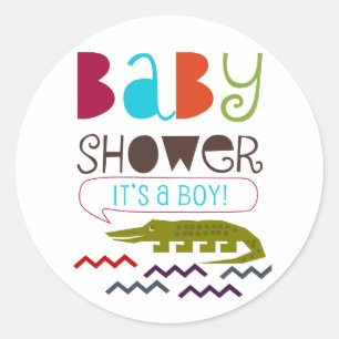 Pegatinas de Baby Shower de la alianza