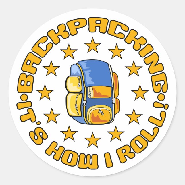 PEGATINAS DE BACKPACKING (Anverso)
