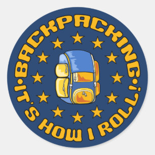 PEGATINAS DE BACKPACKING