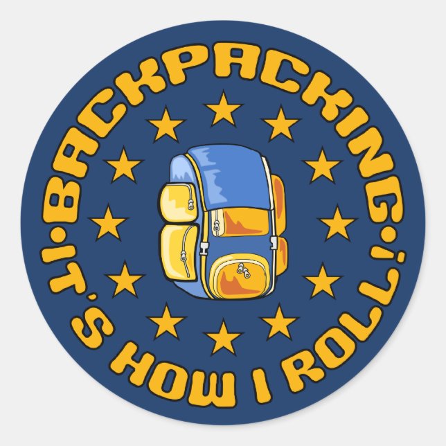 PEGATINAS DE BACKPACKING (Anverso)