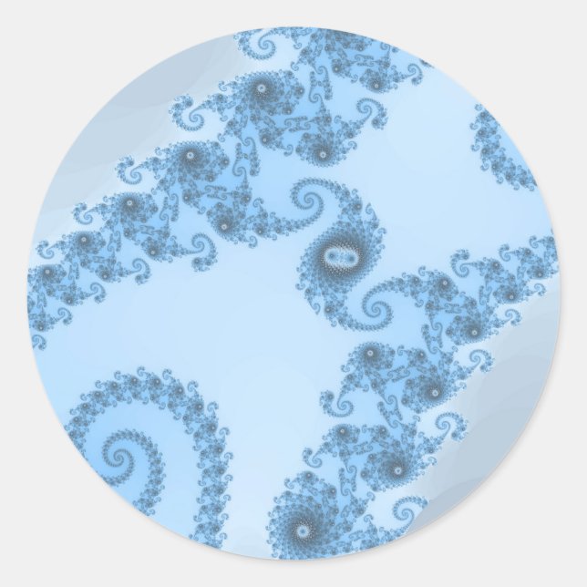 Pegatinas de baile azules (Anverso)