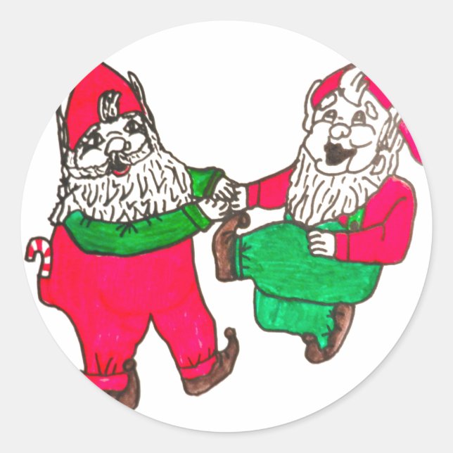 Pegatinas DE BAILE ELVES (Anverso)