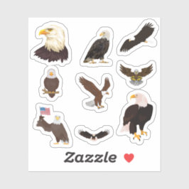 Pegatinas de Bald Eagle
