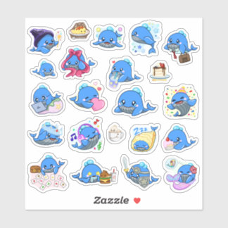 Pegatinas de Ballena 22